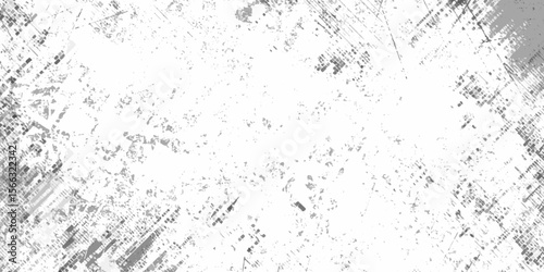 Abstract texture dust particle and dust grain on white background. dirt overlay or screen effect use for grunge and vintage image style Vector illustration