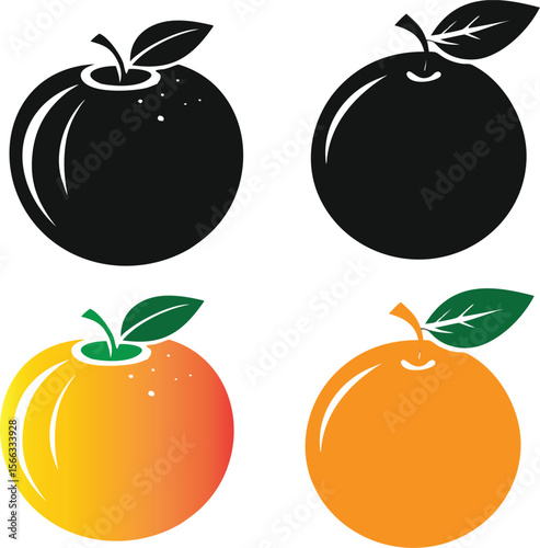 set of apples