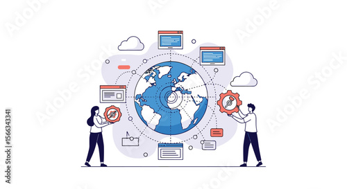 Global digital transformation and business process optimization for modern enterprises