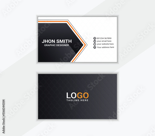 Professional and modern business card template, ideal for personal branding, corporate identity, or small businesses. Fully editable vector file with clean layout, print-ready, and easy to customize. 