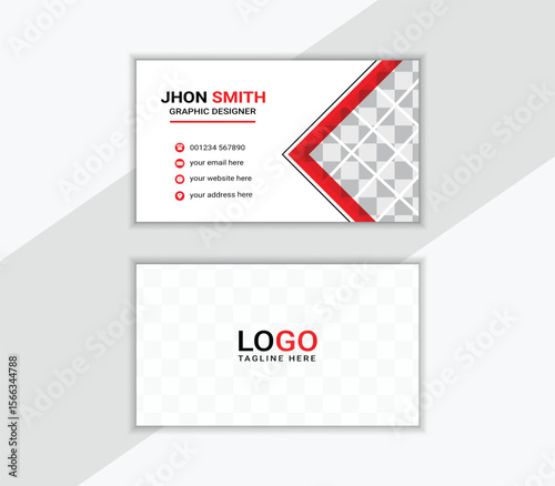 Professional and modern business card template, ideal for personal branding, corporate identity, or small businesses. Fully editable vector file with clean layout, print-ready, and easy to customize. 