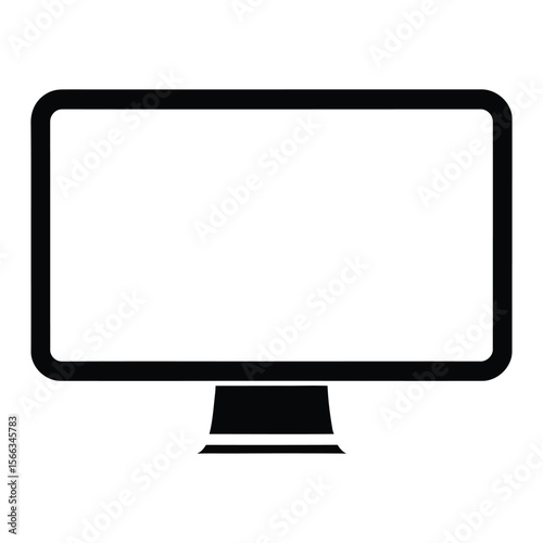 Minimalist Zero-Border Silhouette, Vector, Illustration, Icon, Logo, White Background.