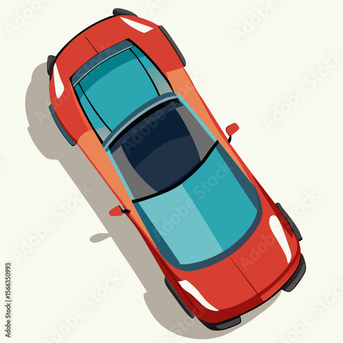 car isolated on white background