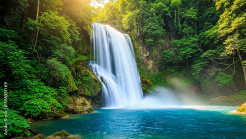 waterfall in the forest