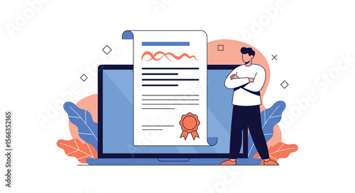 Understanding legal documents and agreements signed electronically on a digital platform