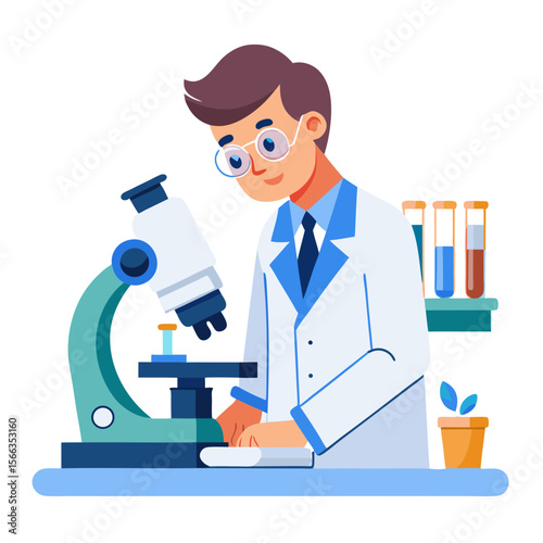 scientist in laboratory