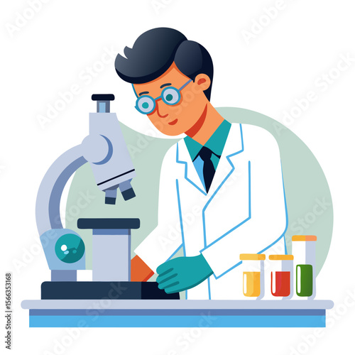 scientist in laboratory