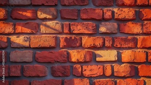 背景素材 レンガテクスチャ background brick texture（generative ai）