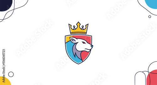The noble bear emblem a symbol of strength royalty and courage with a majestic crown and shield design