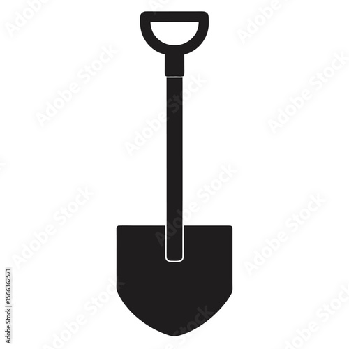 shovel isolated on white