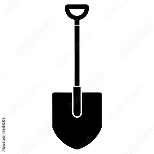 shovel isolated on white