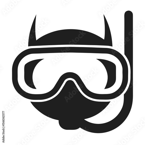 diving mask and snorkel