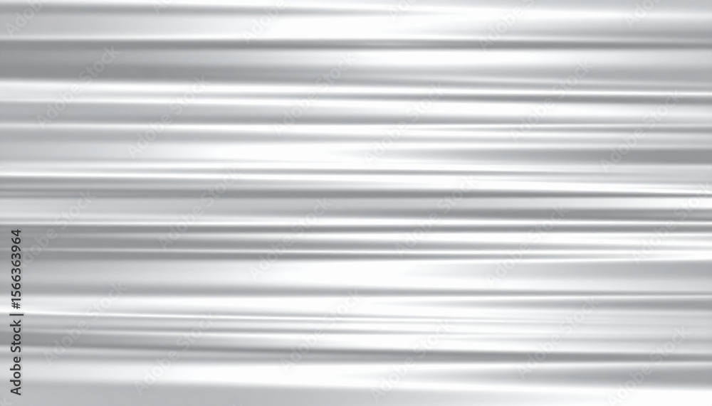 Obraz premium Silver Metallic Rippled Surface Pattern