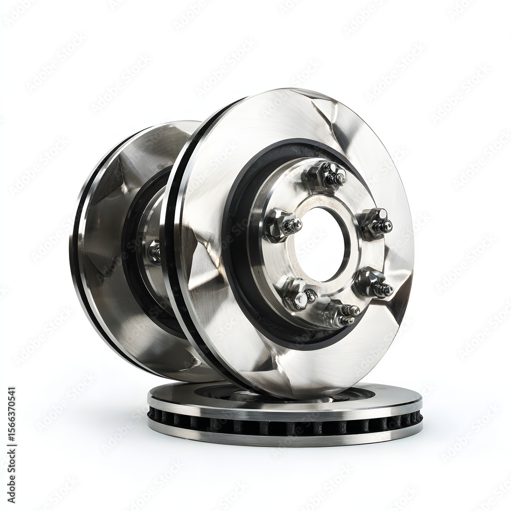 Shiny Discs for Vehicle Braking System Components Shiny Discs for Vehicle Braking System Components