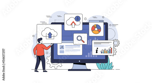 Digital marketing strategy development and performance analysis for business growth and success