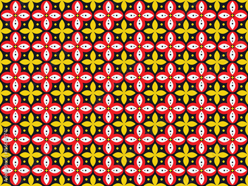 batik ethnic pattern seamless abstract ornament texture fabric fashion asian background print tribal