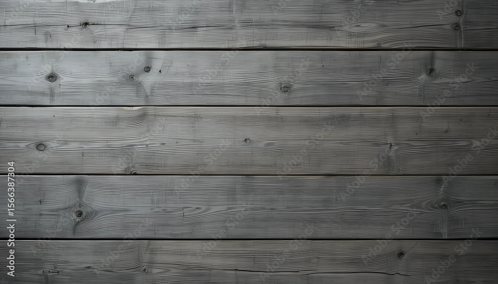 Fototapeta premium Grey planks background, rustic wooden table surface