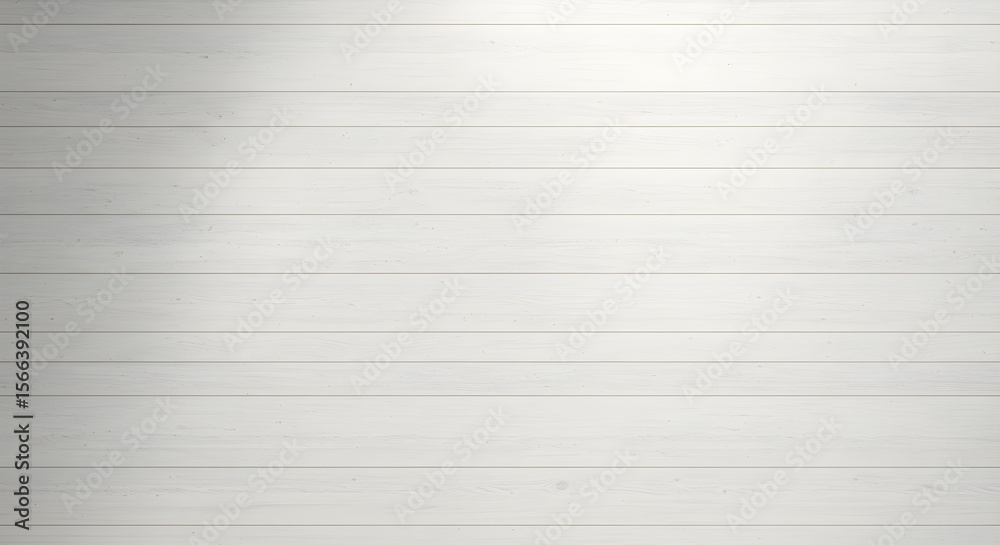 Obraz premium Clean and Minimalist White Painted Wooden Plank Background Texture