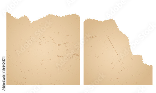 Blank vintage paper texture edges, perfect for scrapbooking, or digital journaling. Simple, clean, and versatile.