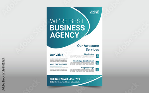 Business Agency Flyer Design Template