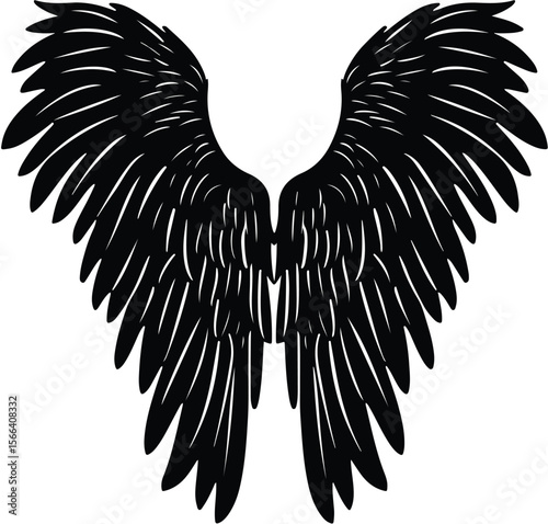 eagle tattoo vector