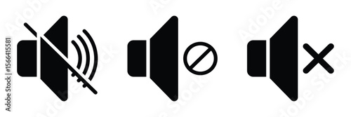 Sound off icon. speaker mute icon. Sound vector icon, music volume symbol. Vector Illustration. EPS 10