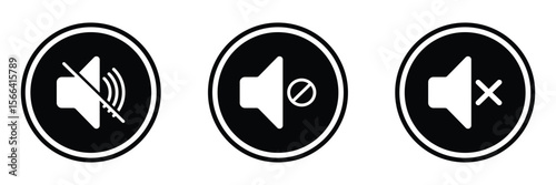 Sound off icon. speaker mute icon. Sound vector icon, music volume symbol. Vector Illustration. EPS 10