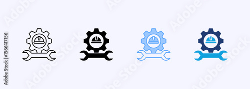 Maintenance Icon Set Multiple Style Collection