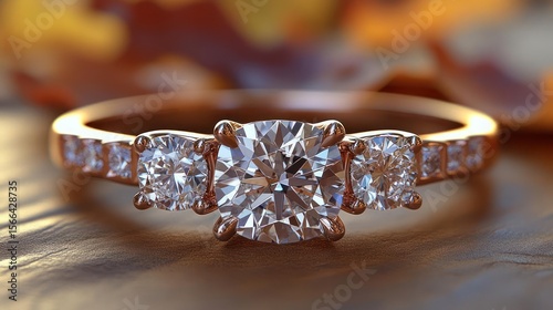 ring with diamonds