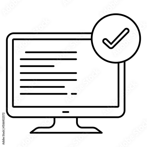 monitor approved Icons
