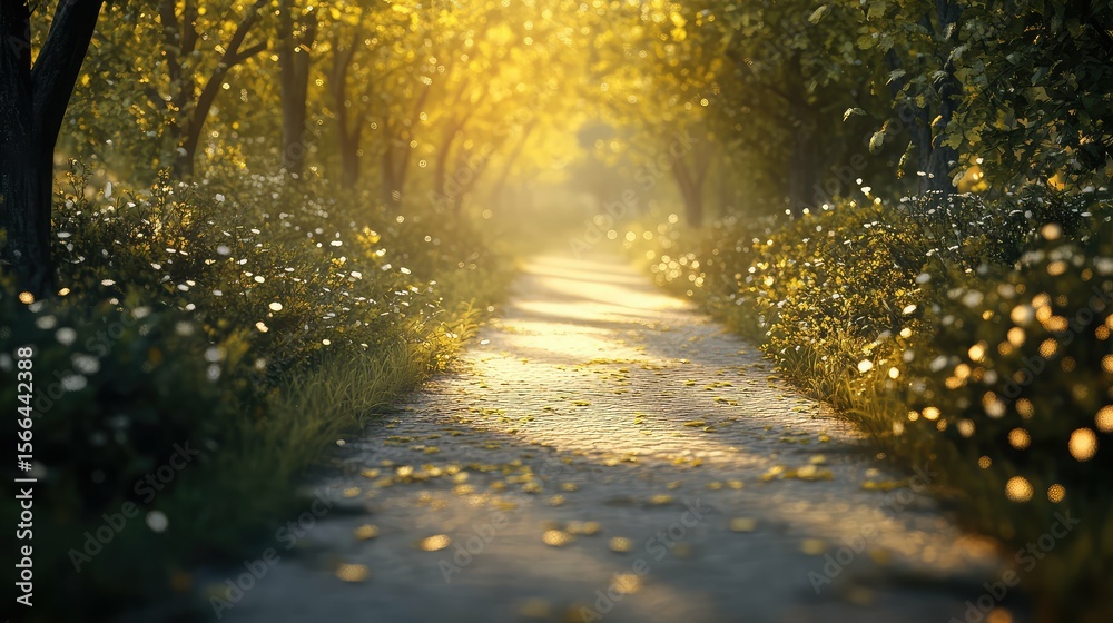 Obraz premium highway path road