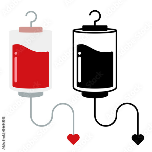 Blood Infus vector illustration