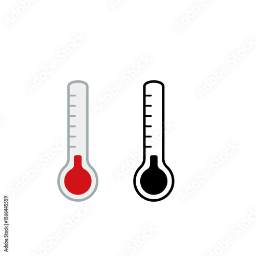 Thermometer vector illustration 