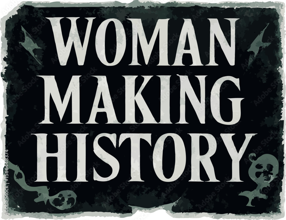 Obraz premium Woman Making History Empowerment T-Shirt