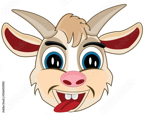 nanny goat mug.eps