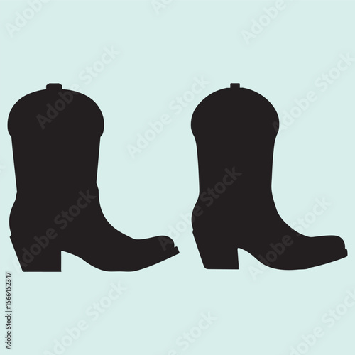 Classic Cowgirl Boots Silhouette Pack American Rodeo Fashion