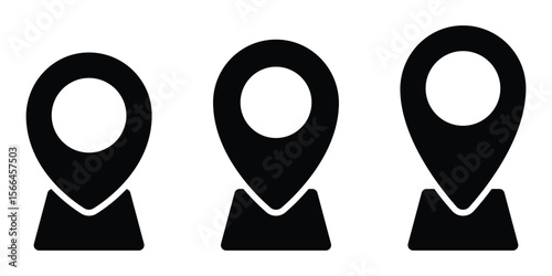 Map Pin Icon, GPS Marker Icon