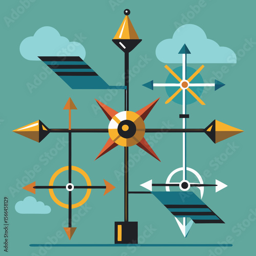 weather-vanes-with-compass-points