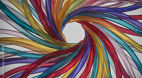 abstract background with colorful lines