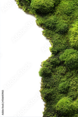 Soft moss mat brings natural, organic beauty to edge with isolation