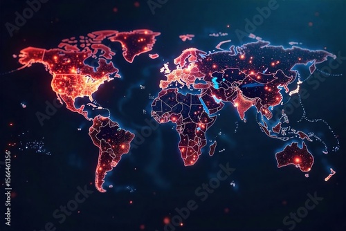 Thriving Global Network International Business Collaboration and Seamless Communication