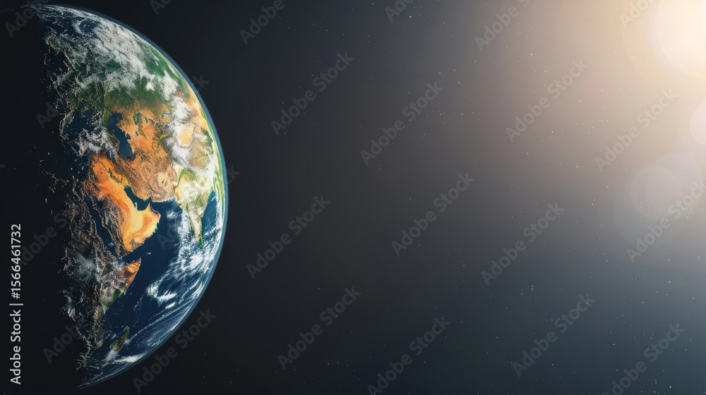 Obraz premium Earth from space