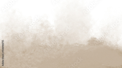 Bild auf Leinwand Brown sand dust soil smoke explosion particles on transparent background