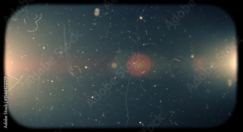 Vintage Grunge Film Overlay Texture with Dust and Scratches