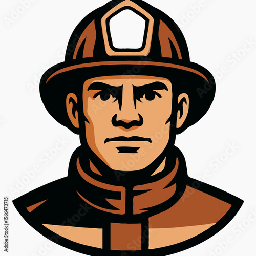 Brave firefighter with helmet, emergency hero, fire rescue, firefighting portrait, blaze art, firefighter sketch, emergency design, rescue lifestyle, fire hero, firefighting illustration, brave portra