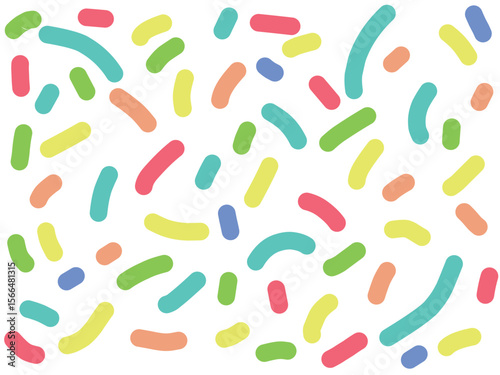 colorful conffeti design vector eps