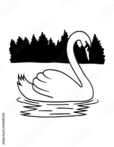 Swan faces a mysterious enemy threatening her world and identity. cartoon 