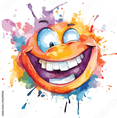 funny monster face