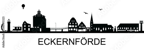 Eckernförde Skyline " NO AI "