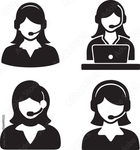 Contact us customer service illustration
